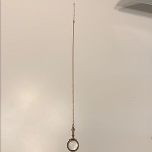 Magnifying necklace! Super unique!